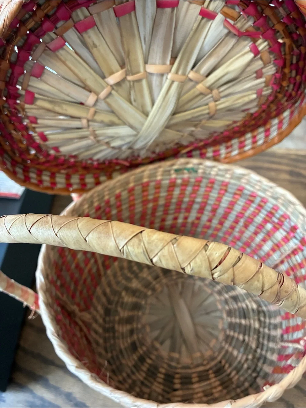 Seagrass Basket with Lid